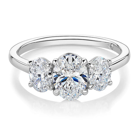 Three Stone Engagement Rings