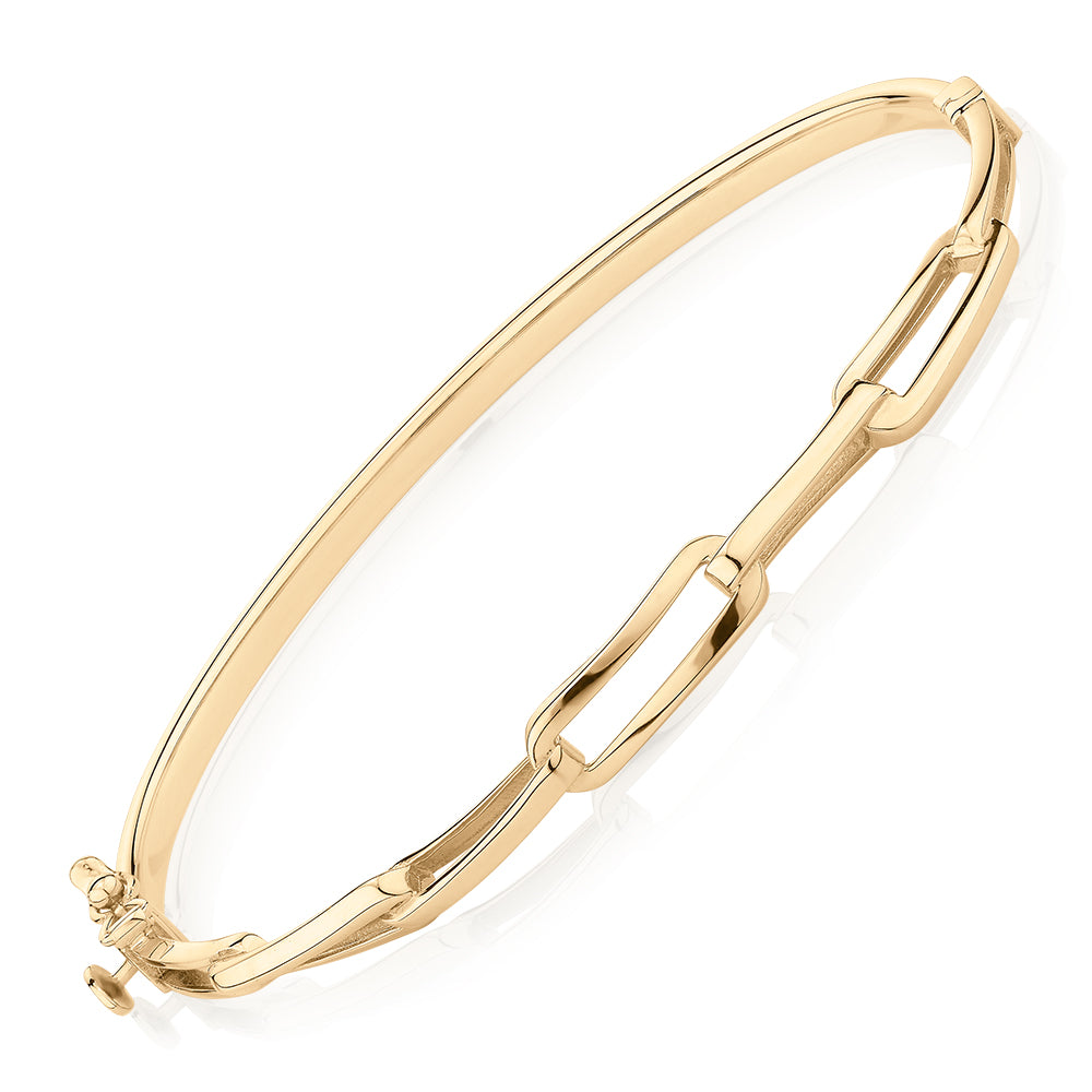 Bangle in 10 carat yellow gold – Secrets Shhh