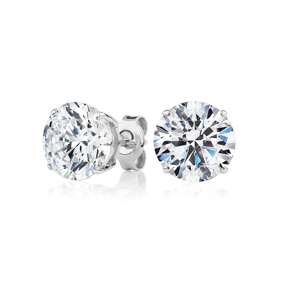 6 stone on sale diamond earrings