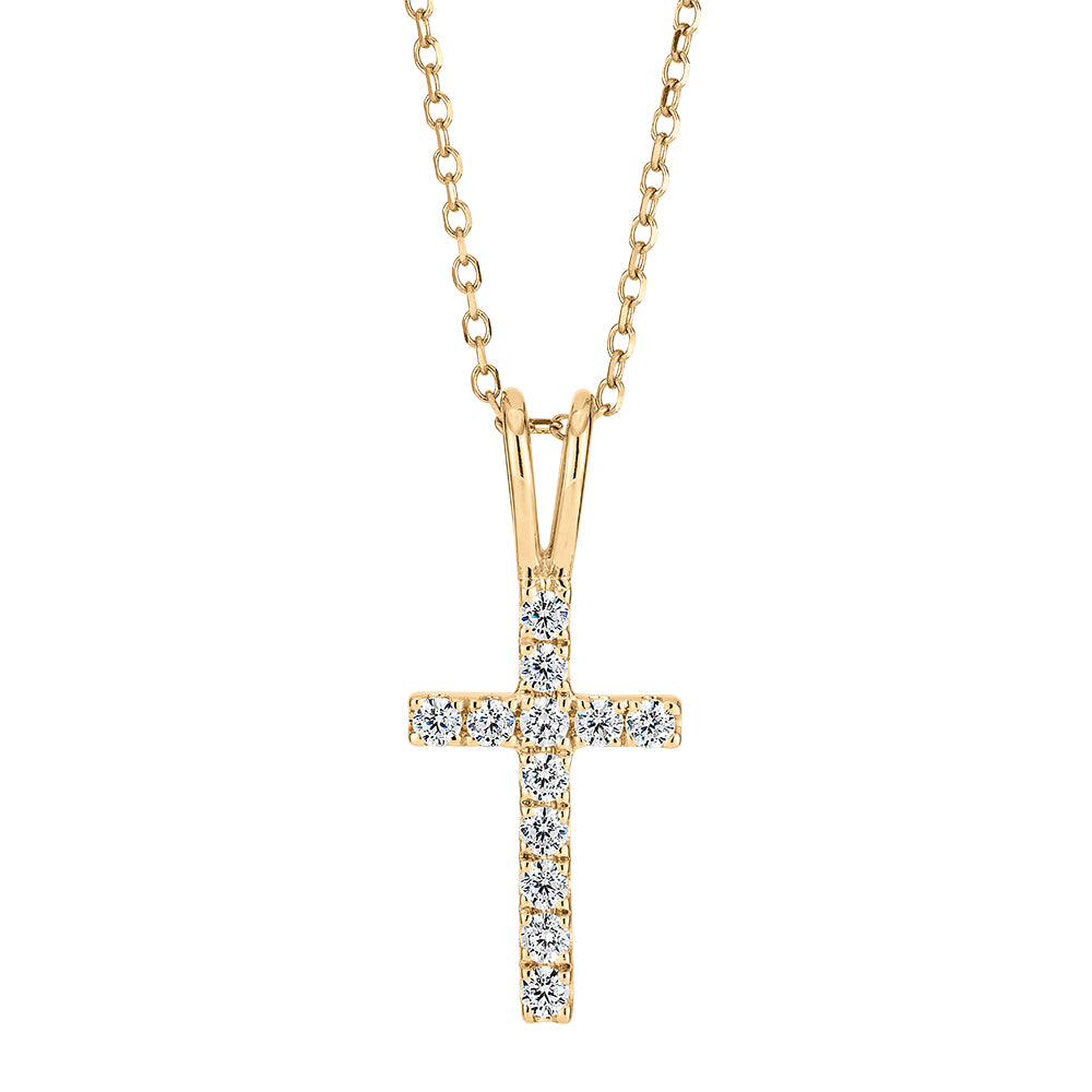 10 popular karat gold cross pendant