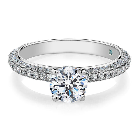 Solus Shouldered Engagement Rings