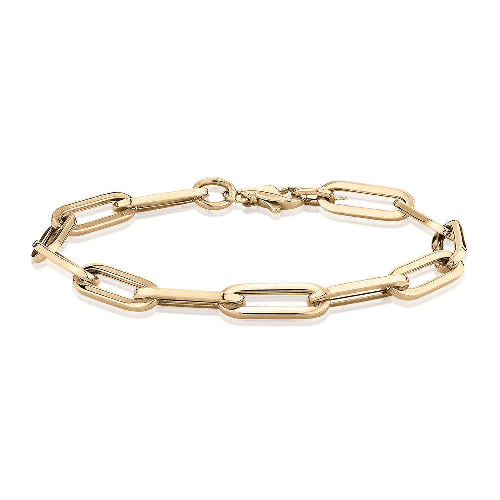 Bracelet in 10 carat yellow gold