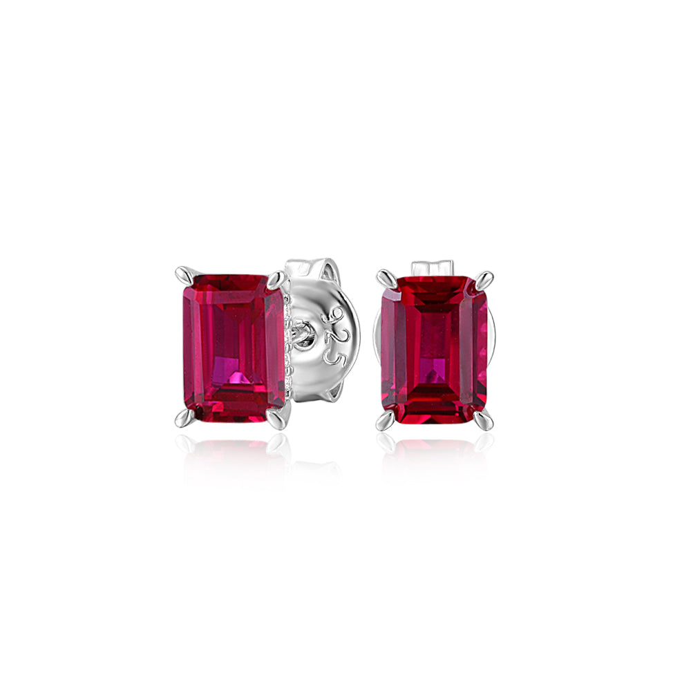 Ruby deals emerald earrings