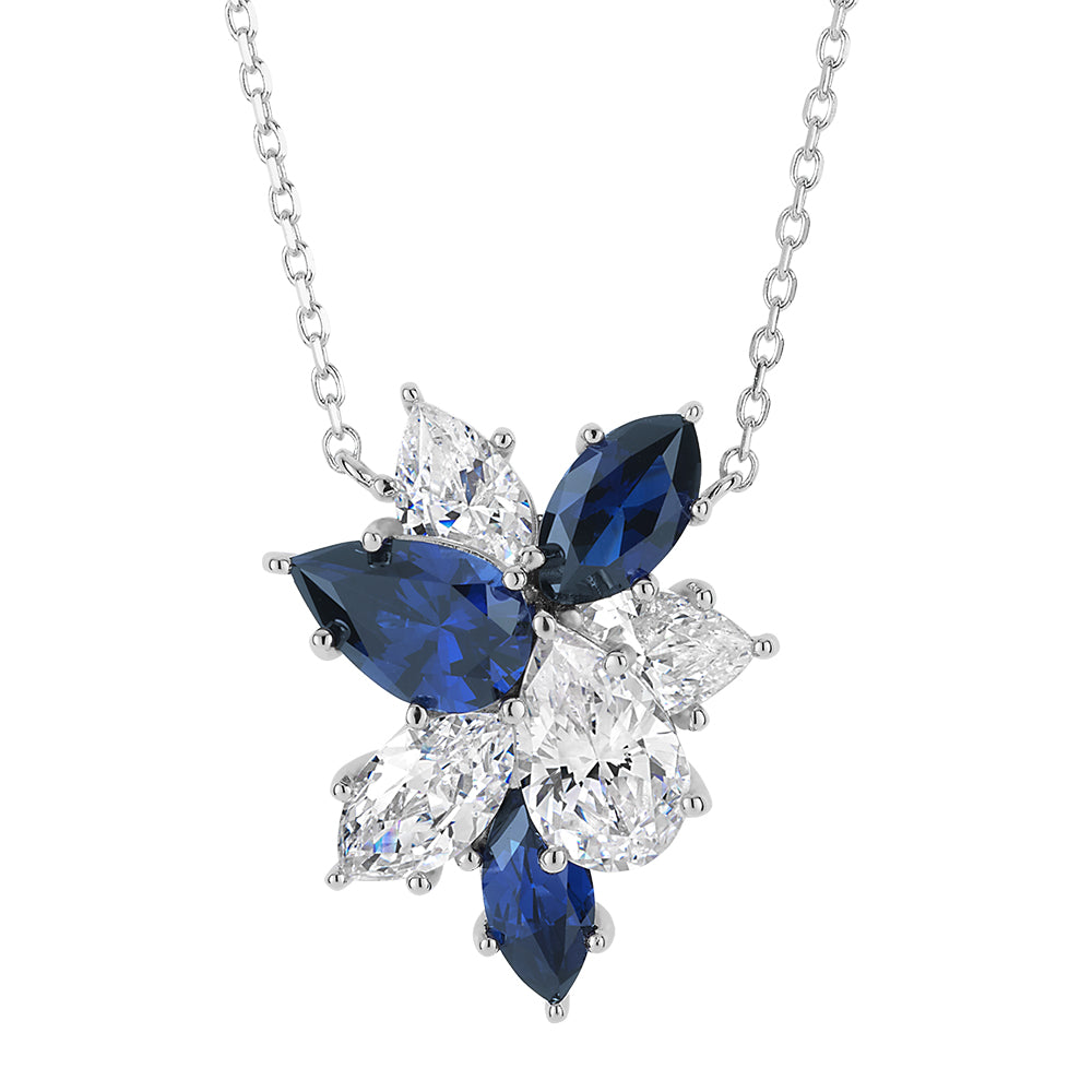 High quality Sterling Sapphire Necklace