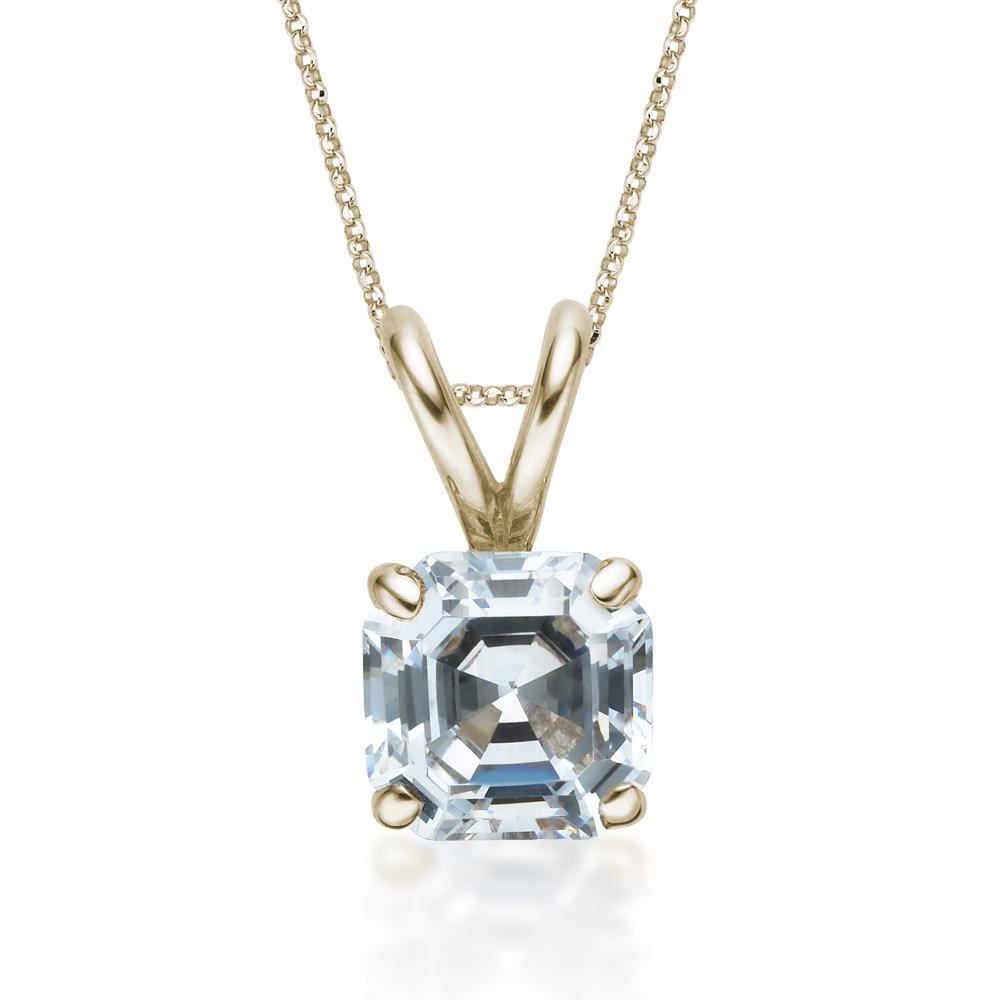 Asscher pendant on sale