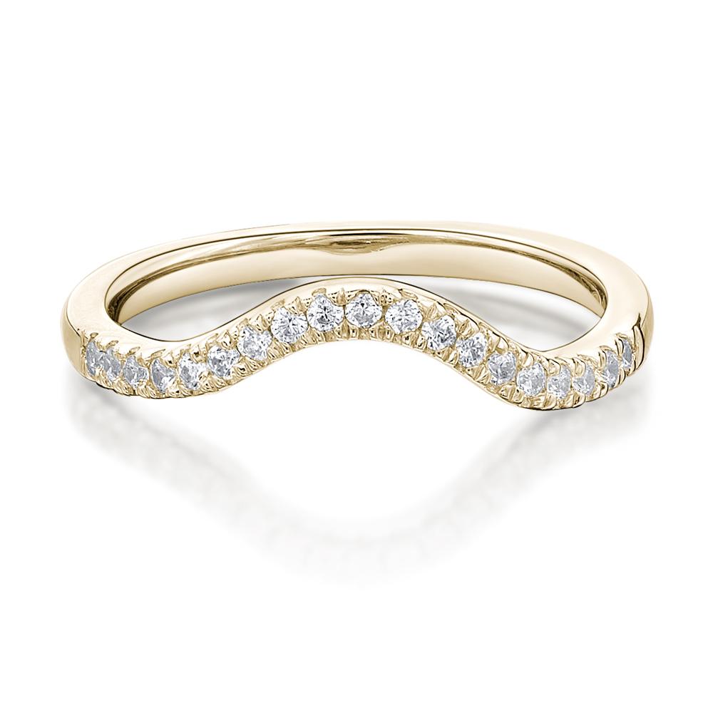 Curved eternity deals rings